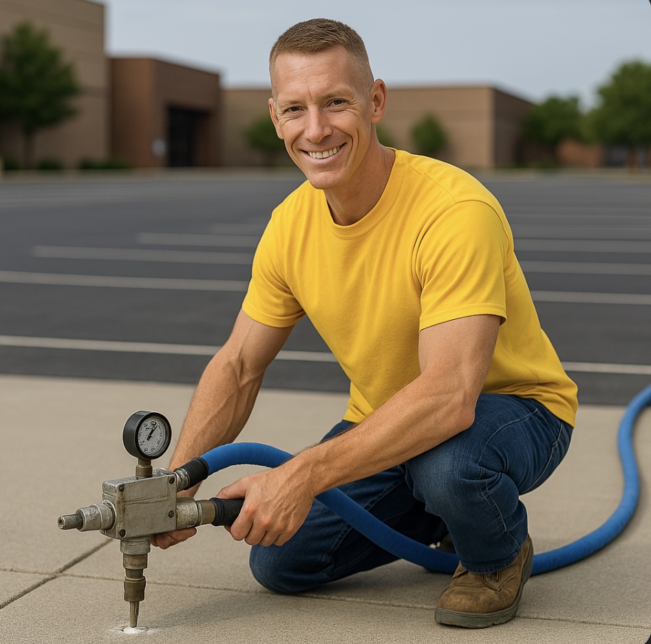 Concrete raising & polyurethane concrete lifting marketing