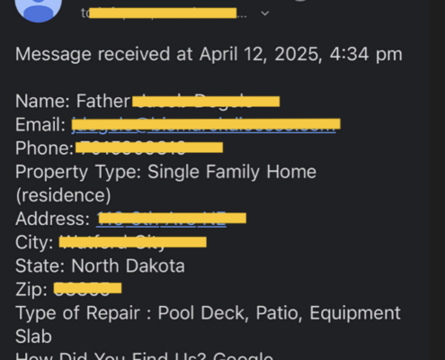 Commercial concrete lifting and void filling leads