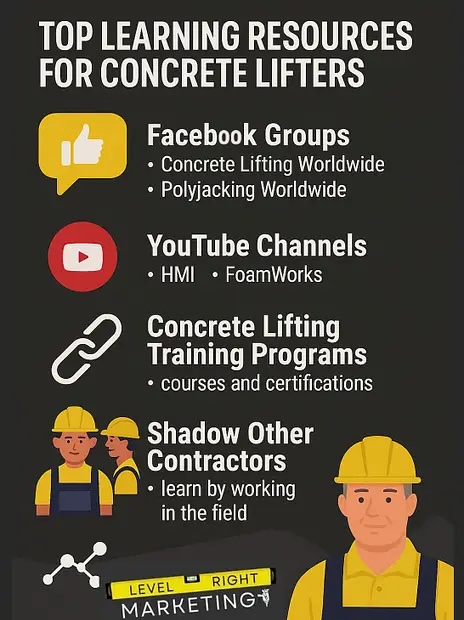 Concrete Raising & Lifting Training Resources