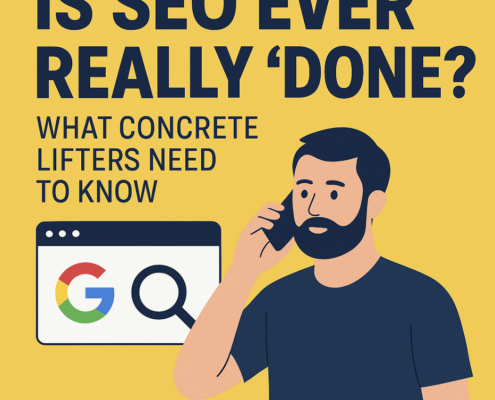 SEO for concrete lifting