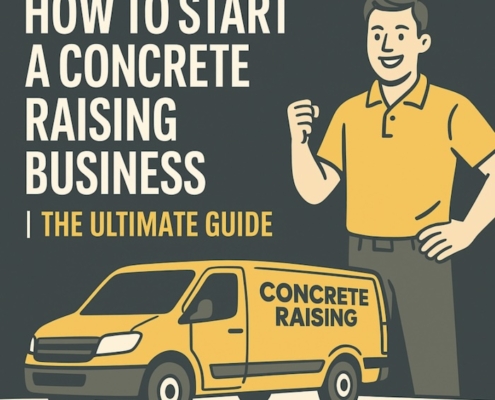How to start a poly jacking concrete raising business