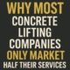 Concrete lifting SEO keywords & customer language
