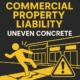 Concrete leveling liability