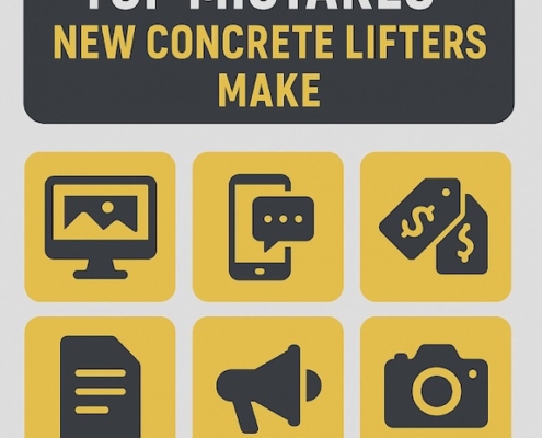 Mistakes Concrete Lifters Make with Marketing