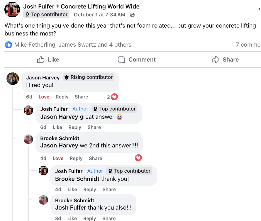 Concrete Lifting World Wide Testimonial