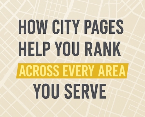 How City Pages Help You Rank Across Every Area You Serve