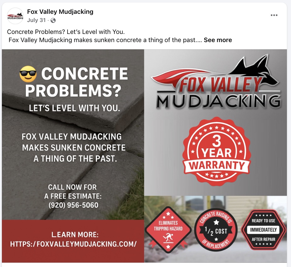 Mudjacking marketing