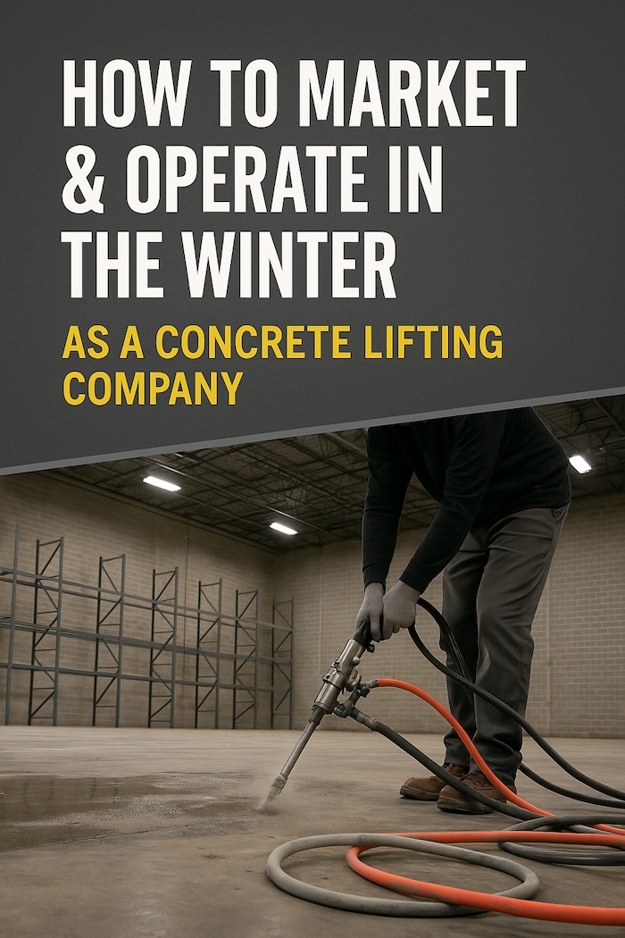 concrete lifters what to do in winter 