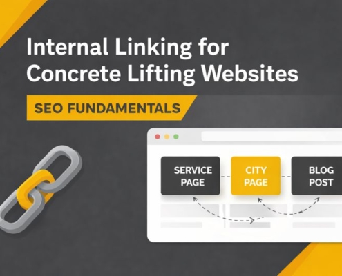 Internal links for concrete lifting SEO