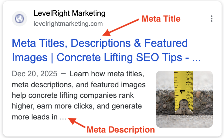 SEO Tips for Concrete Lifters