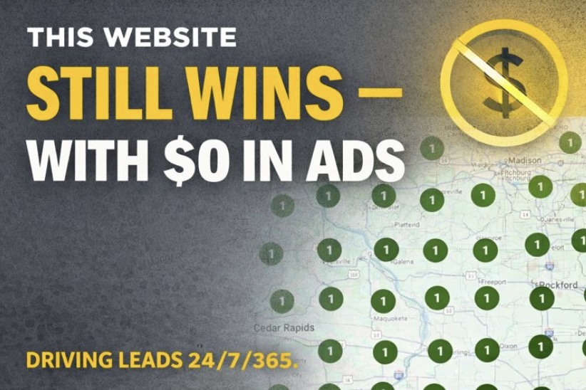 No Ads Concrete Lifting Lead Generation Website