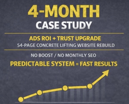 SEO and Website Case Study for Concrete Lifting Marketing