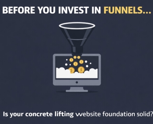 Concrete Lifting Marketing Funnels