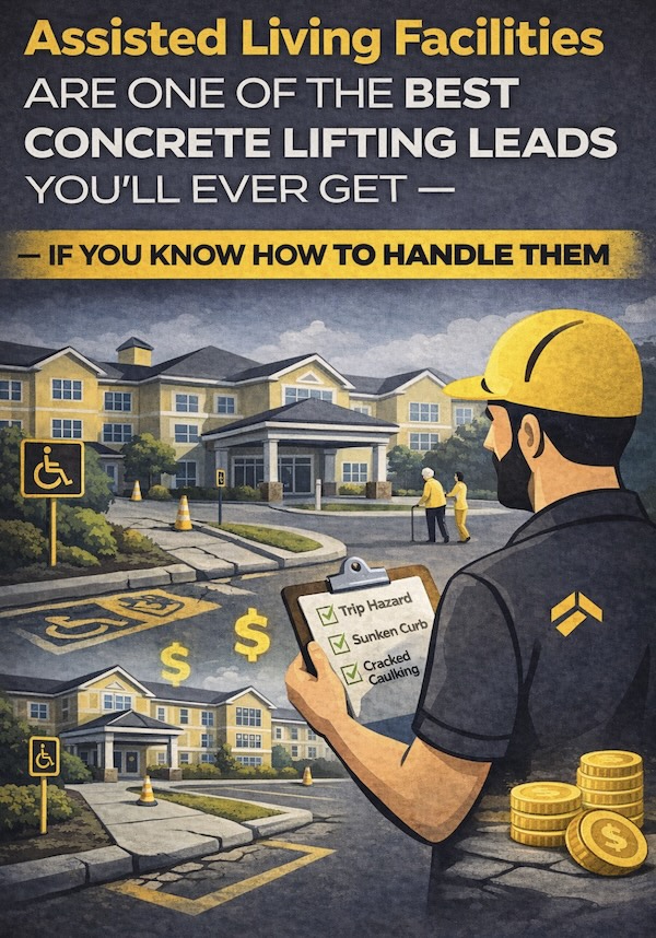 Assisted Living Concrete Lifting & Leveling