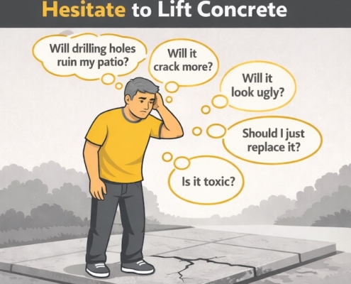 Concrete lifting fears & customer concerns