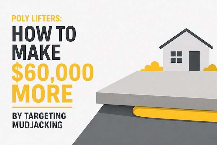 Concrete lifting marketing mudjacking