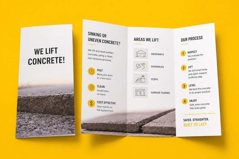 Concrete lifting pamphlet