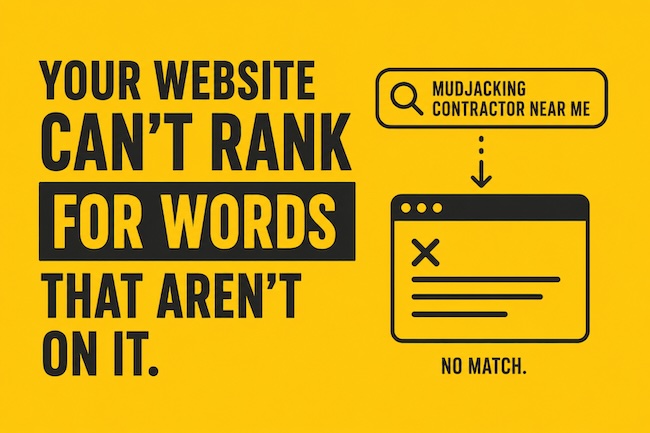 Concrete Lifter Website Keywords