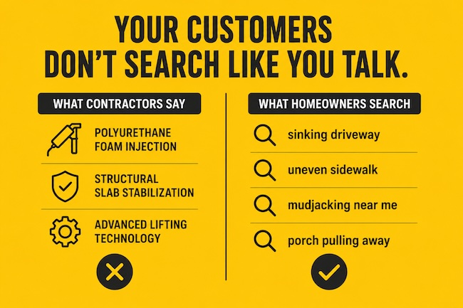 How Concrete Raising Customers Search