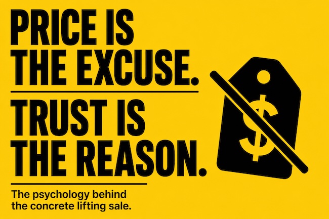 Concrete Lifting Buyer Psychology
